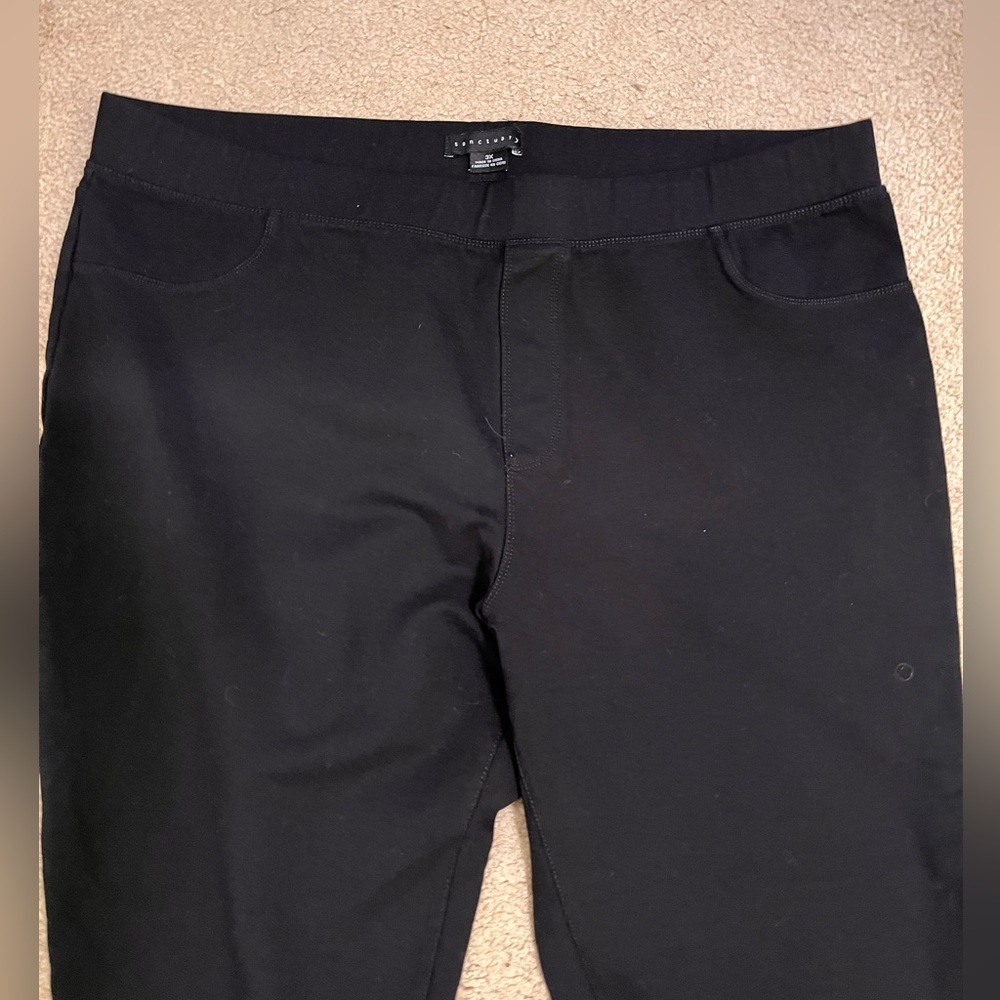 Anthropologie black leggings by Sanctuary 3x